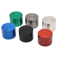 4 Parts Zinc Alloy 40MM 50MM 55MM 63MM  Classic Tobacco Smoking Pipe Accessories Dry Herb Grinder Weed Wholesale