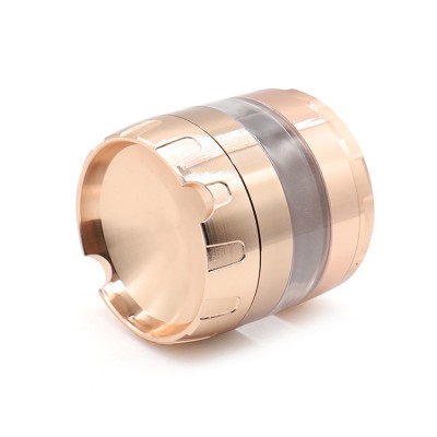 New Arrival Free Logo Grinder Herb Smoke Shop Magntic 4 Layers Rose grinder Tobacco Grinder Factory