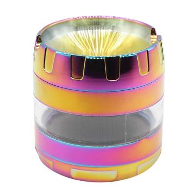 New designs Top Quality Custom Logo Grinder 4 Layers Wholesale Tobacco Grinder Metal